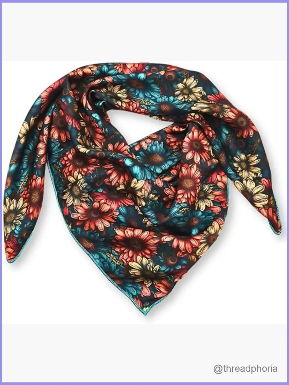 Wild Rag Silk Scarf 36